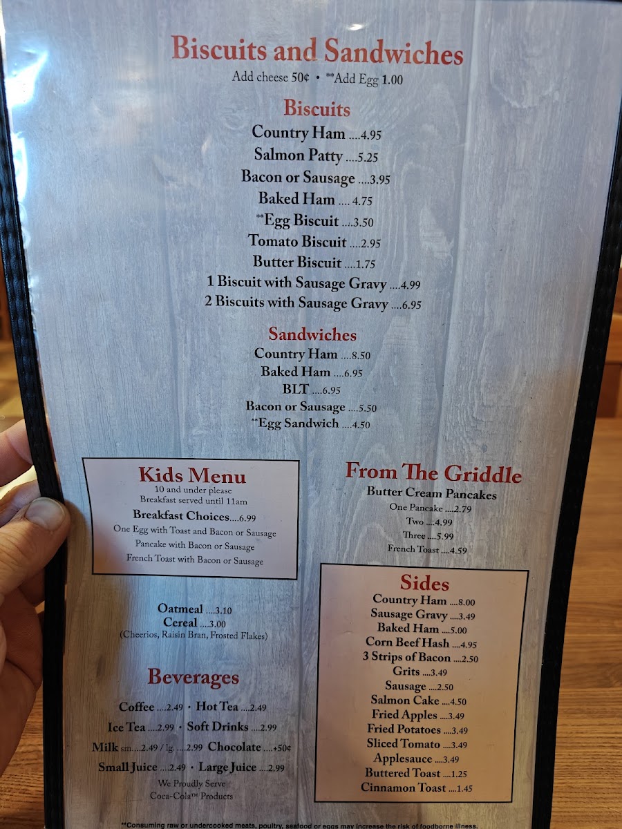 Menu The Colonial Restaurant-1