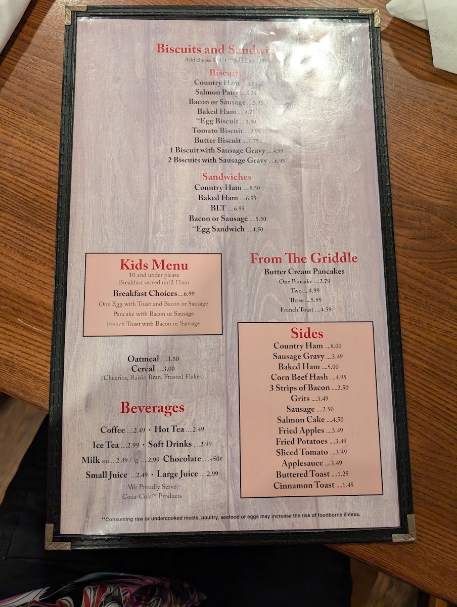 Menu The Colonial Restaurant-7